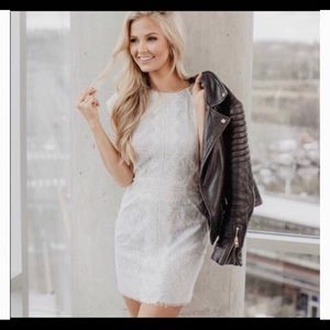 NWT Jessie James Decker KITTENISH white lace dress